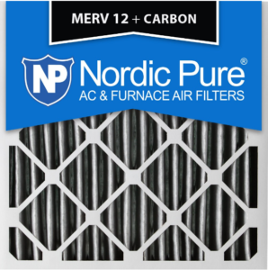 Nordic Pure Pleated Carbon MERV 12
