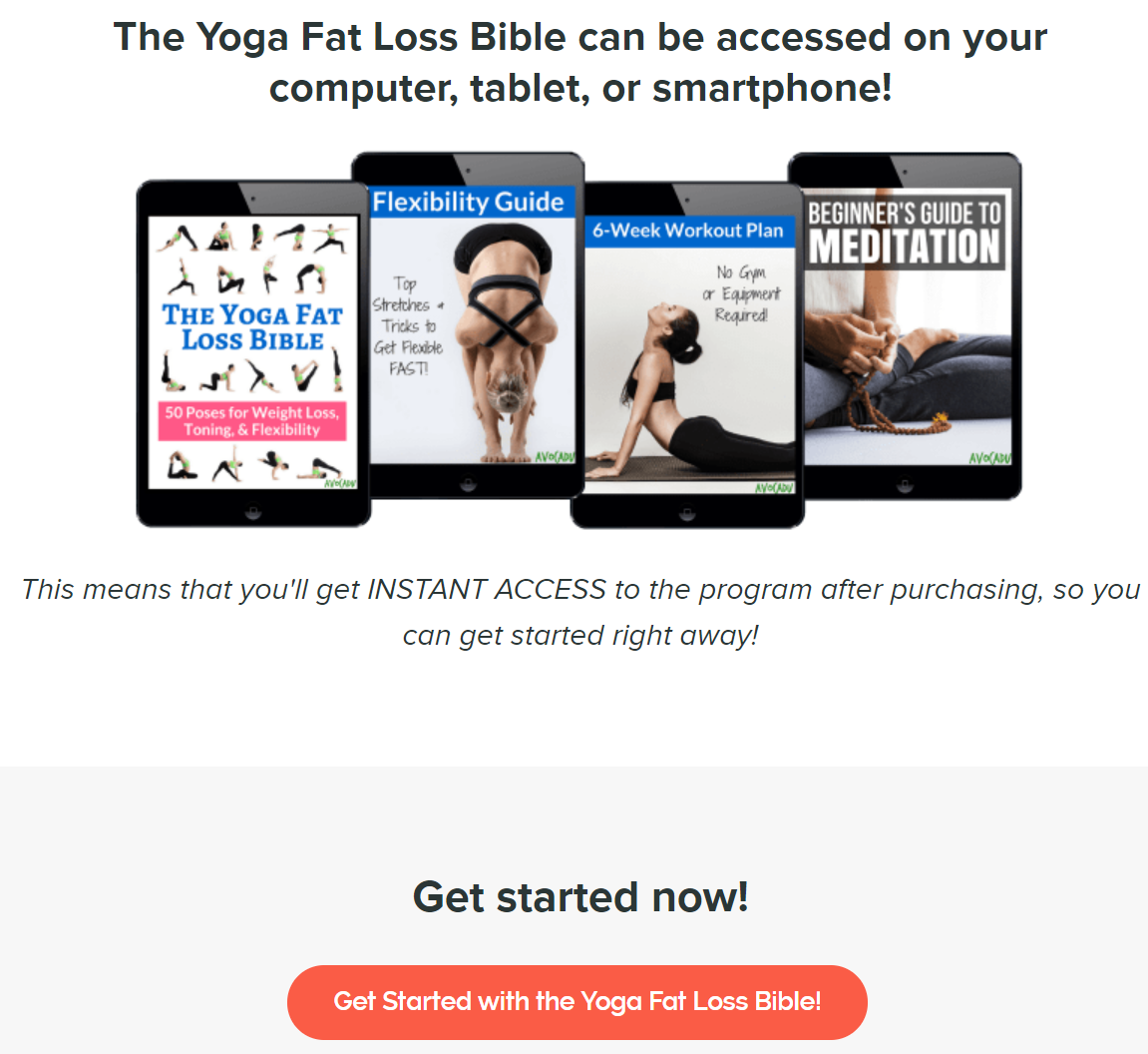 Work from home jobs - Yoga Fat loss bible