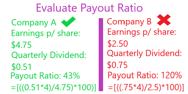 Evaluate Payout Ratio