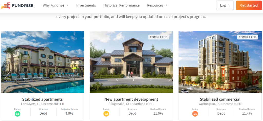 Fundrise crowdfunded real estate