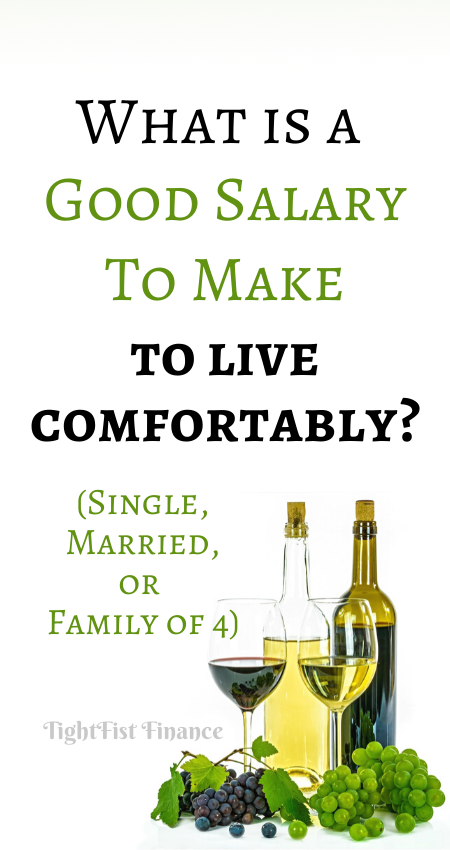 What Is A Good Salary To Make To Live Comfortably Single Married Or 