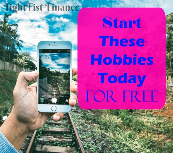 Free hobbies, cheap, inexpensive