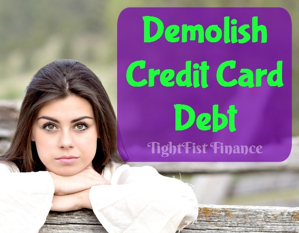 how to get rid of credit card debt