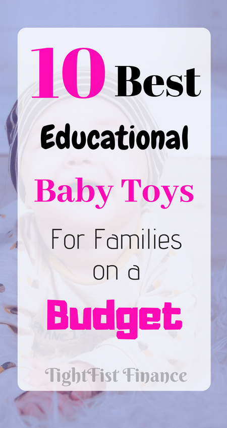 Educational baby toys are perfect for new parents to help their child grow and develop into an intelligent adult. These fun products are perfect for children of all ages to stimulate learning. Your child will learn a lot during their first three years of life. How will they spend it? #educationalbabytoys