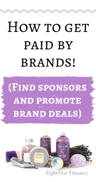 Thumbnail - How to get paid by brands! (Find sponsors and promote brand deals)