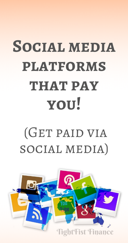 Social media platforms that pay you! (Get paid via social media)