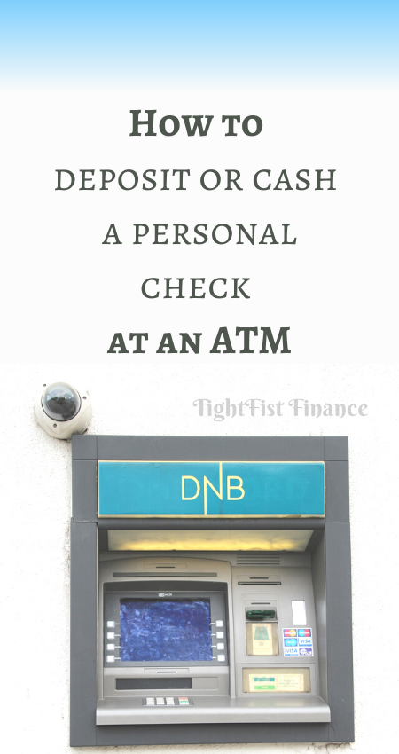 20-076 -How to deposit or cash a personal check at an ATM