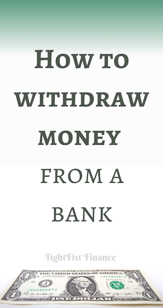 Thumbnail -How to withdraw money from a bank