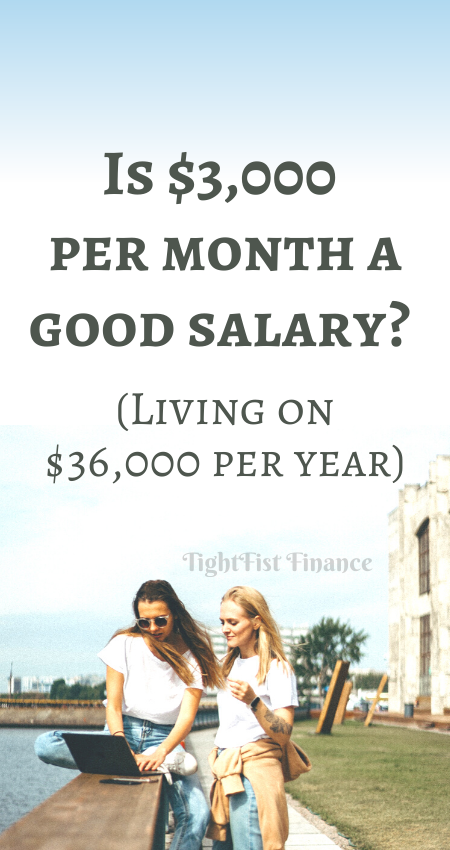 20-093 - Is $3,000 per month a good salary (Living on $36,000 per year)