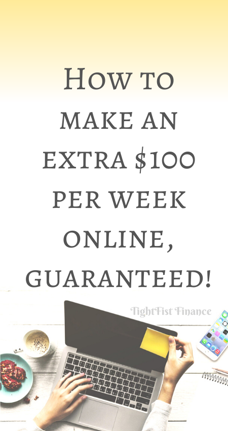 20-097 - How to make an extra $100 per week online, guaranteed!