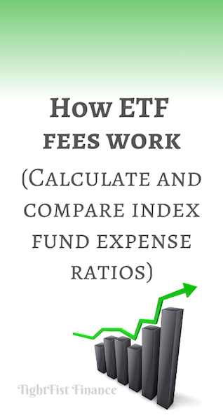 Thumbnail - How ETF fees work. (Calculate and compare index fund expense ratios)