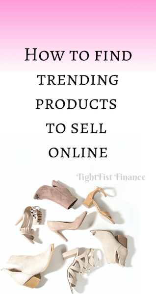 Thumbnail - How to find trending products to sell online