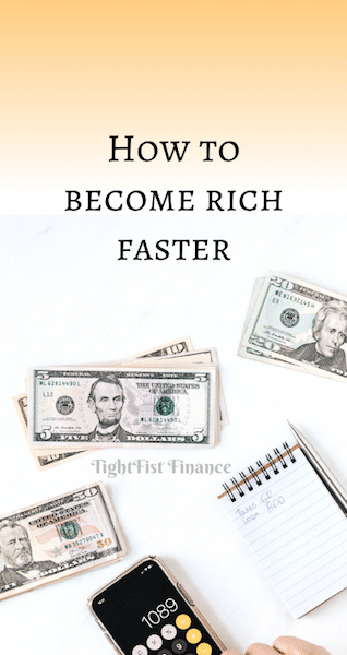 Thumbnail - How to become rich faster