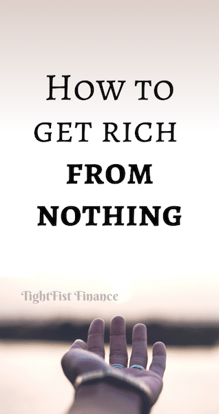 Thumbnail - How to get rich from nothing