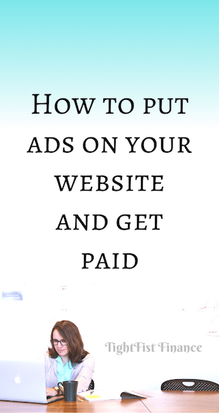 Thumbnail - How to put ads on your website and get paid