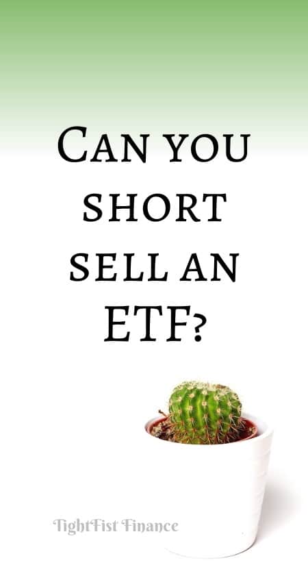 21-042 - Can you short sell an ETF