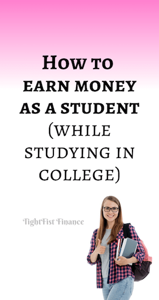 Thumbnail - How to earn money as a student (while studying in college)