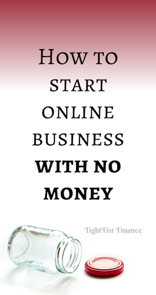 Thumbnail - how to start online business with no money