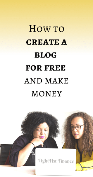 Thumbnail - How to create a blog for free and make money