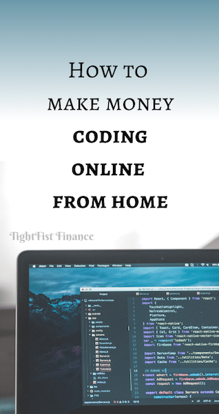 Thumbnail - How to make money coding online from home