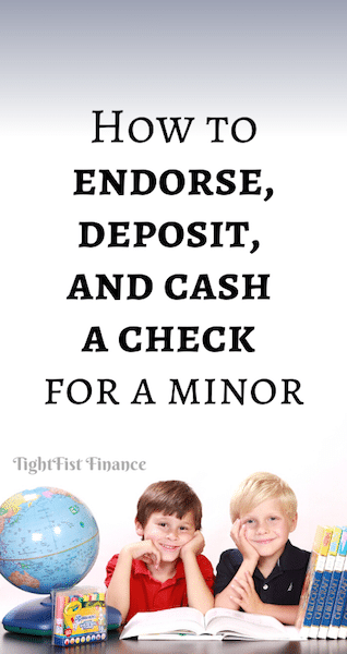 Thumbnail - How to endorse, deposit, and cash a check for a minor