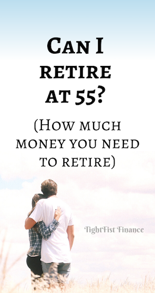 Thumbnail - Can I retire at 55 (How much money you need to retire)