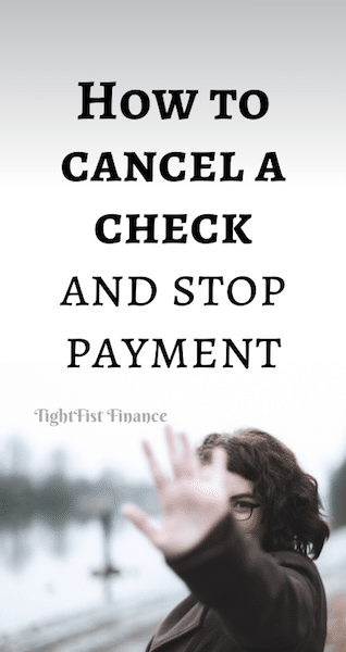 Thumbnail - How to cancel a check and stop payment