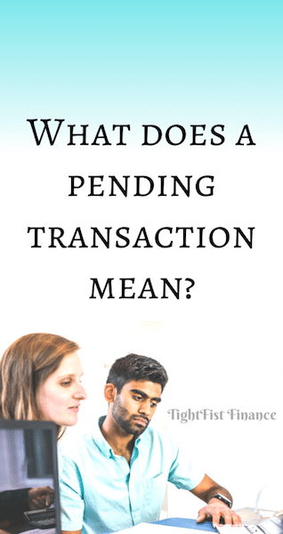 Thumbnail - What does a pending transaction mean