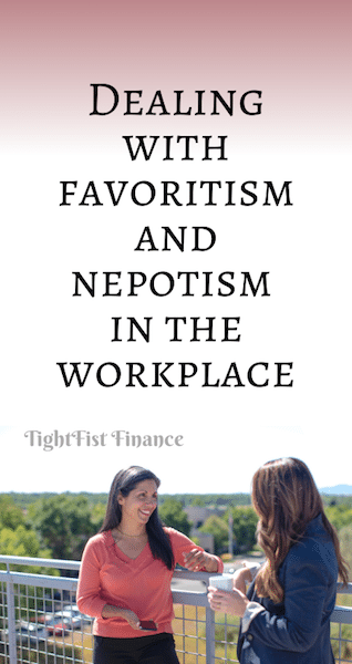 Thumbnail -Dealing with favoritism and nepotism in the workplace