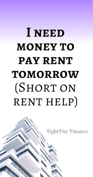 Thumbnail - I need money to pay rent tomorrow (Short on rent help)