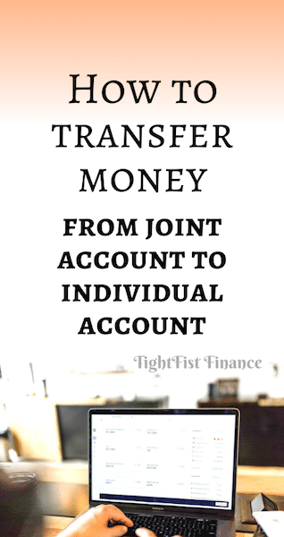 Thumbnail - How to transfer money from joint account to individual account