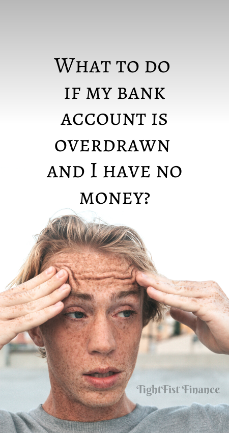 21-168 - What to do if my bank account is overdrawn and I have no money