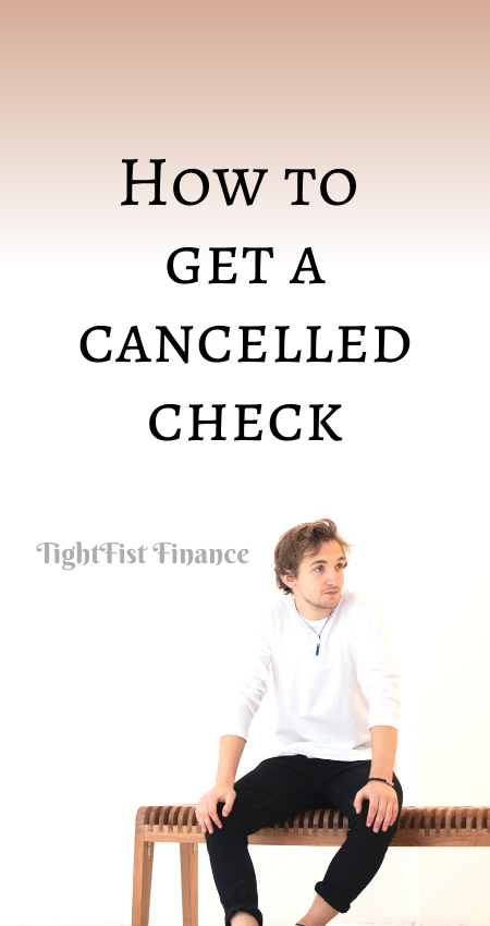 21-178 - How to get a cancelled check