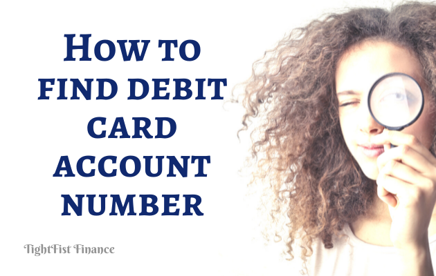 TFF22-047 - How to find debit card account number