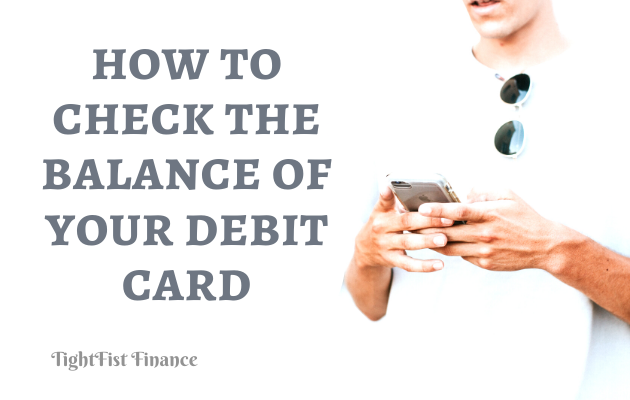 TFF22-094 - How to check the balance of your debit card